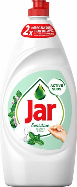 Jar Sensitive prostředek na nádobí Tea Tree & Mint 900ml porovnat ceny