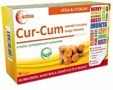 Astina Cur-Cum 60 kapsúl porovnat ceny