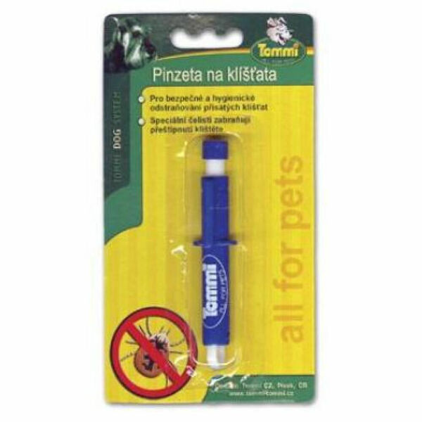 TOMMI Kleště na klíšťata plastové 10 cm porovnat ceny