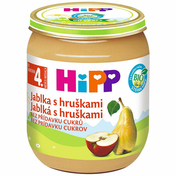 HIPP Jablka s hruškami BIO 125 g porovnat ceny