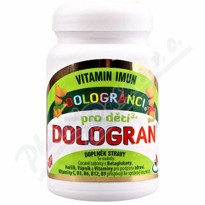 DOLOGRAN pro děti DOLOGRÁNCI Vitamin Imun tbl.60 porovnat ceny