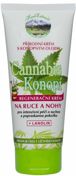 Herb Extract Regenerační krém na ruce a nohy – konopí 200ml porovnat ceny