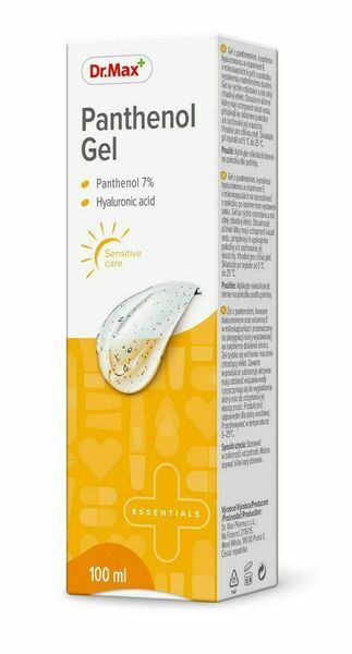 Dr.Max Panthenol 7% gel s HA 100 ml porovnat ceny