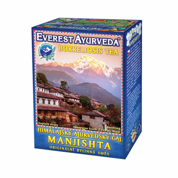 EVEREST AYURVEDA Manjishta obranyschopnost & posílení imunity 100 g sypaného čaje porovnat ceny