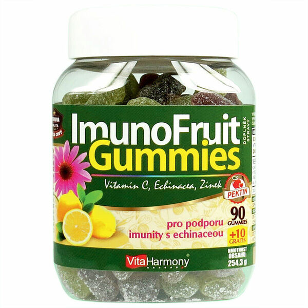 VitaHarmony ImunoFruit Gummies 90+10 gummies ZDARMA porovnat ceny