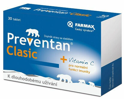 Preventan Clasic 30 tablet porovnat ceny