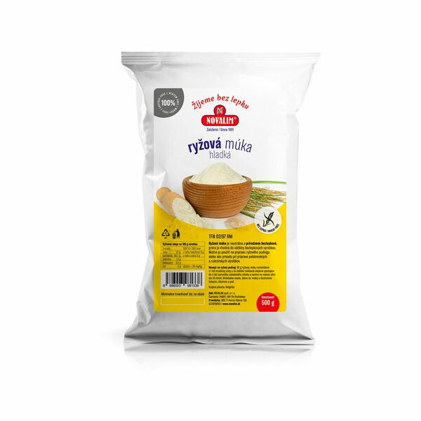 NOVALIM Rýžová mouka bez lepku 500 g porovnat ceny