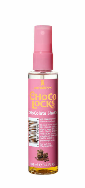 Lee Stafford Choco Locks Chocolate Shake Olej na vlasy s vůní čokolády 100ml porovnat ceny