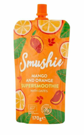 Salvest Smushie BIO Ovocné smoothie s mangem, pomerančem a datlemi 170g porovnat ceny