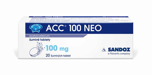 Acc 100 NEO perorální šumivé tablety 20ks porovnat ceny