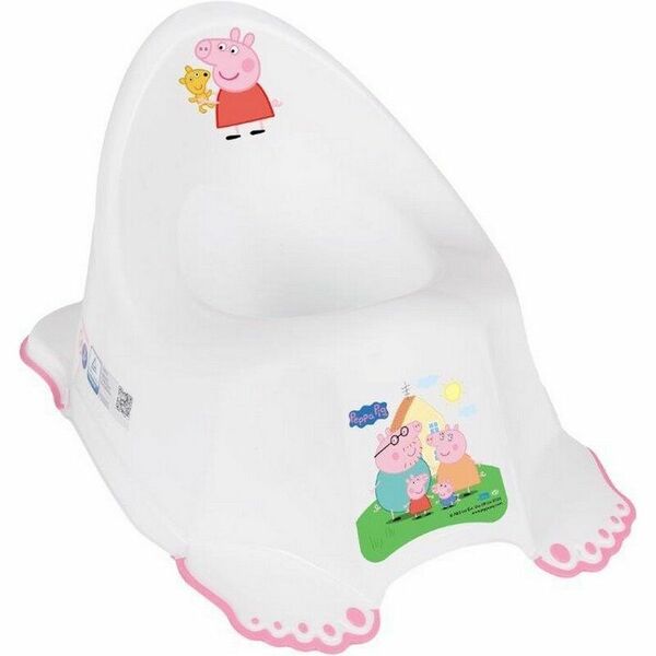Tega  Dětský nočník protiskluzový Peppa Pig white-pink porovnat ceny