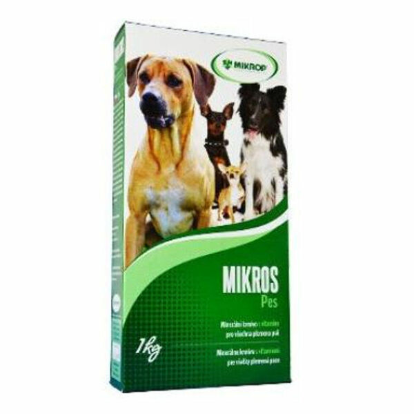 MIKROS Pes prášek 1 kg krabička porovnat ceny