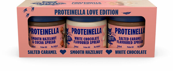 HealthyCO  PROTEINELLA VALENTINES EDITION 3x 200g proteinella porovnat ceny