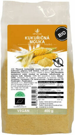 Allnature Kukuřičná mouka BIO 400g porovnat ceny