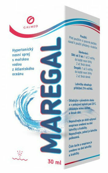Galmed  Maregal nosní sprej 30ml porovnat ceny
