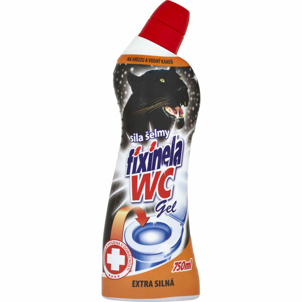 Fixinela Extra Wc gel síla šelmy, WC čistič 750ml porovnat ceny