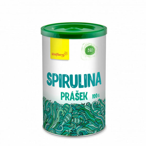 WOLFBERRY Spirulina prášek BIO 100 g porovnat ceny