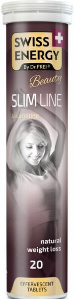 Swiss Energy Slim Line L-Karnitin 20 šumivých tablet porovnat ceny