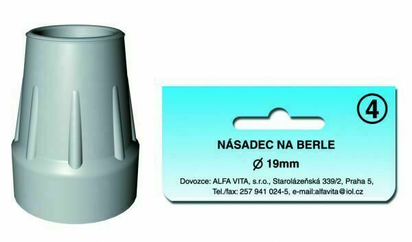 Alfa Vita  Násadec na berle ALFA č.4 19mm porovnat ceny