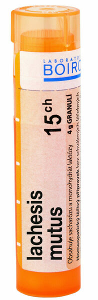 Boiron  Lachesis Mutus CH15 granule 4g porovnat ceny