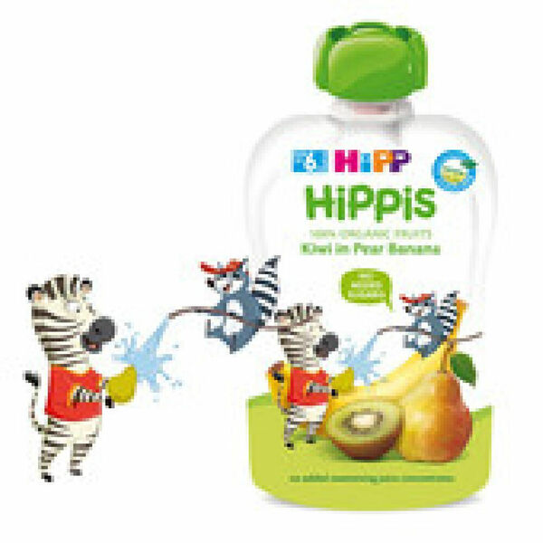 HiPP BIO 100% ovoce Hruška-Banán-Kiwi 100 g porovnat ceny