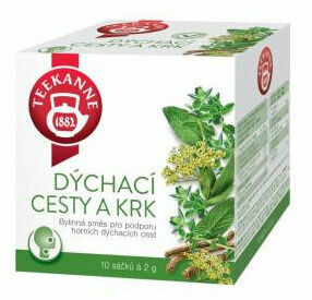 TEEKANNE Dýchací cesty a krk bylinný čaj n.s.10x2g porovnat ceny
