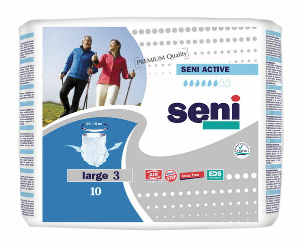 Seni Active Large 10 ks inkont. plenk. kalhotky porovnat ceny