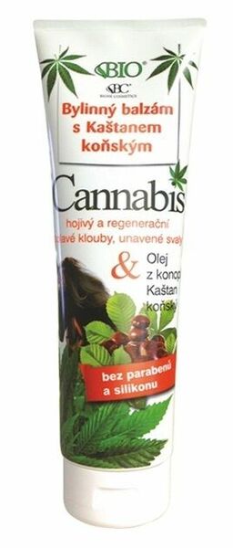 Bione Cosmetics  CANNABIS bylinný balzám s kaštanem koňským 300ml porovnat ceny