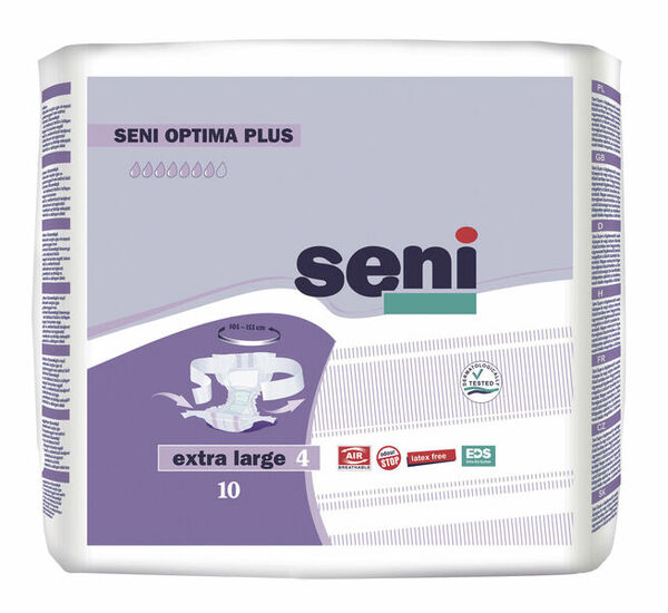 Seni Optima Plus Extra Large 10ks ink. plenk.kalh. porovnat ceny