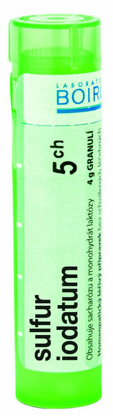 Boiron  Sulfur Iodatum CH5 granule 4g porovnat ceny