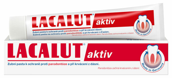 Lacalut zubní pasta aktiv 75ml porovnat ceny