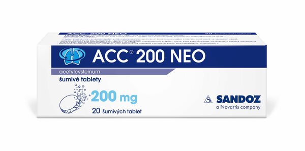 Acc 200 NEO perorální tablety šumivé 20x200mg porovnat ceny