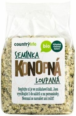 Country Life Konopná semínka loupaná BIO 250g porovnat ceny