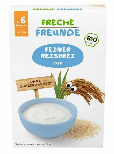 Freche Freunde BIO Jemná rýžová kaše 140g porovnat ceny