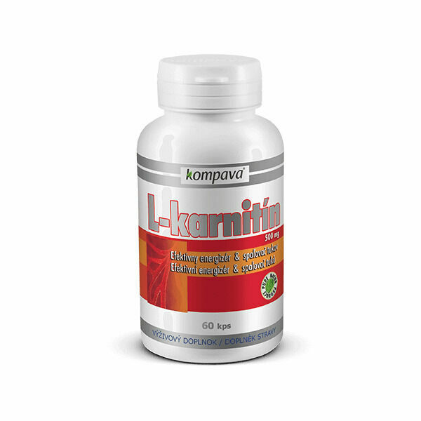 Kompava L-karnitin 500mg 90kps porovnat ceny