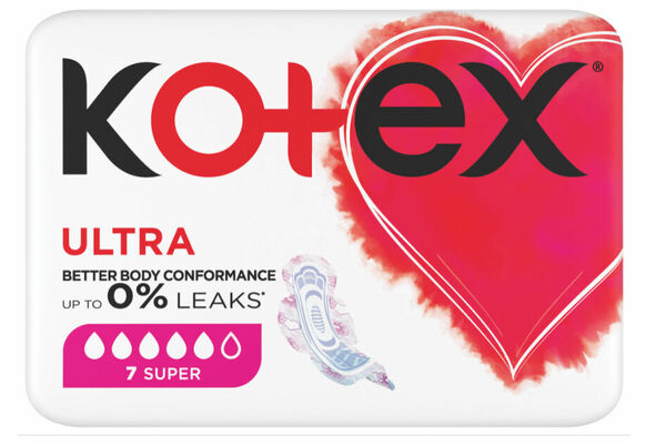 KOTEX Ultra Super vložky 7ks porovnat ceny