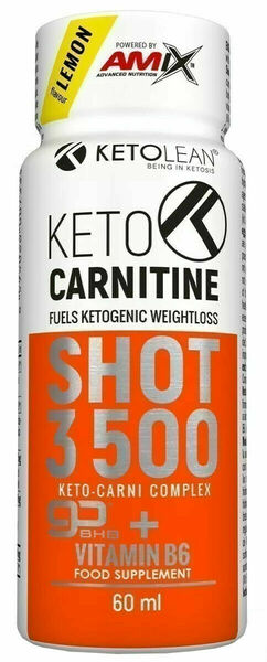 Amix KetoLean Keto goBHB + Carnitine Shot, Citron 60ml porovnat ceny