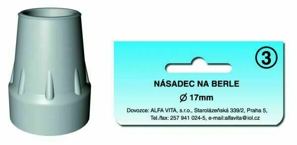 Alfa Vita  Násadec na berle ALFA č.3 17mm porovnat ceny