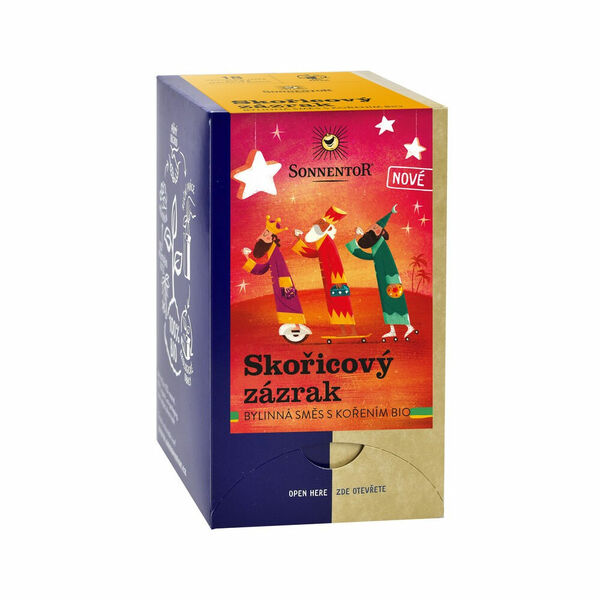 SONNENTOR Bio bylinná směs s kořením Skořicový zázrak 18x1,8g porovnat ceny