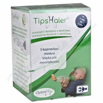 TIPS-HALER INHALAČNÍ KOMORA S VENTILEM PRO INHALÁTOR ODMĚŘENÝ porovnat ceny