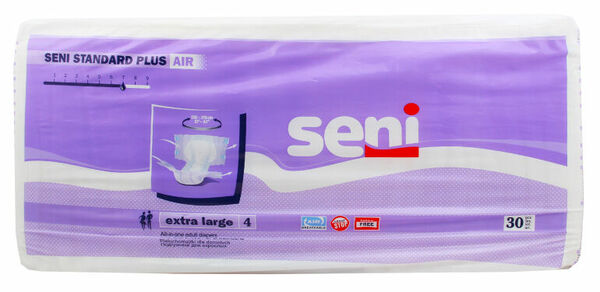 Seni Standard Plus Air Extra Large plenkové kalhotky 30ks porovnat ceny