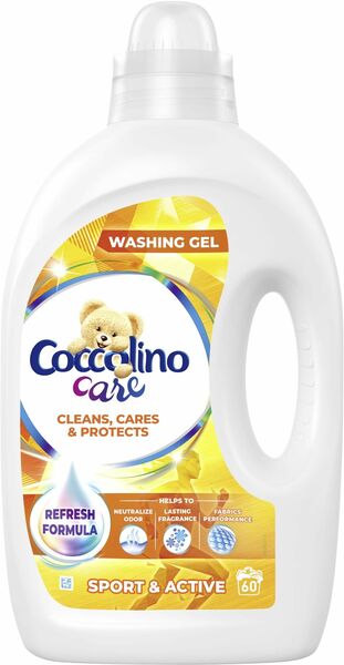 Coccolino prací gel Care, Sport (60 pracích dávek) 2,4l porovnat ceny