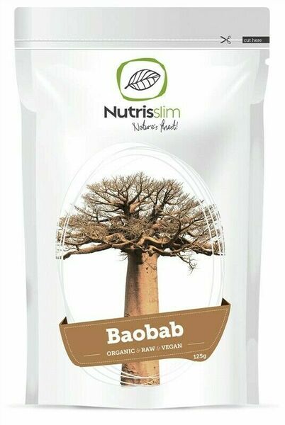 Nutrisslim  Baobab Fruit Powder 125g Bio porovnat ceny