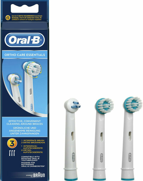 Oral-B Ortho Care Essentials OD17-3 náhradní kartáčkové hlavy 3ks porovnat ceny