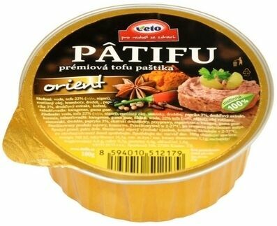VETO Paštika PATIFU orient 100g porovnat ceny