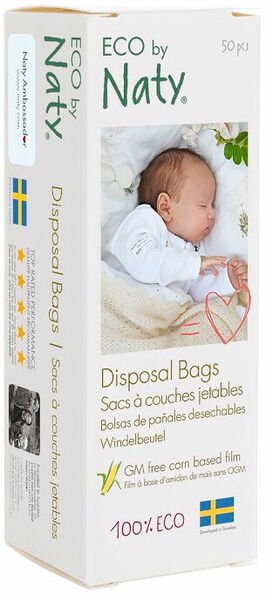 Sáčky na plenky Naty Nature Babycare bez vůně 50ks porovnat ceny