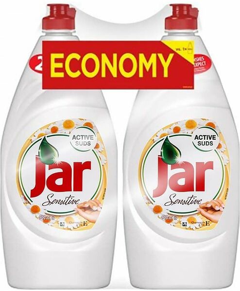 Jar Sensitive prostředek na nádobí Chamomile & Vitamin E 2x900ml porovnat ceny
