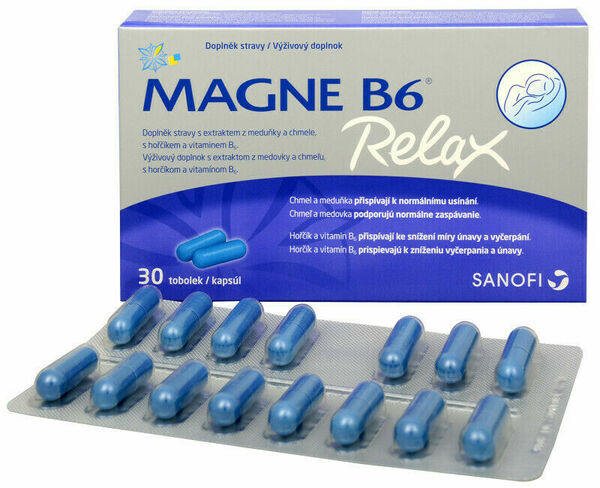 Magne B6® Relax 30 kapslí porovnat ceny