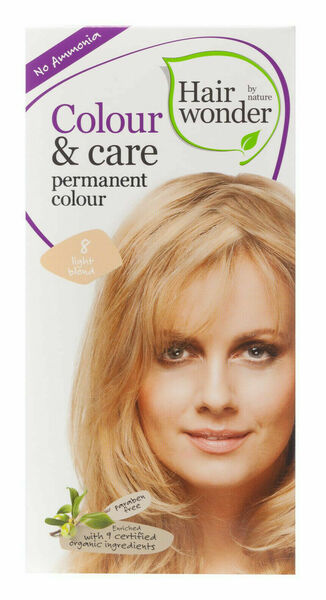 Hairwonder Přírodní dlouhotrvající barva světlá blond 8 100ml porovnat ceny