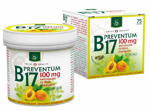 Herbamedicus B17 Preventum 100mg 75 tablet porovnat ceny